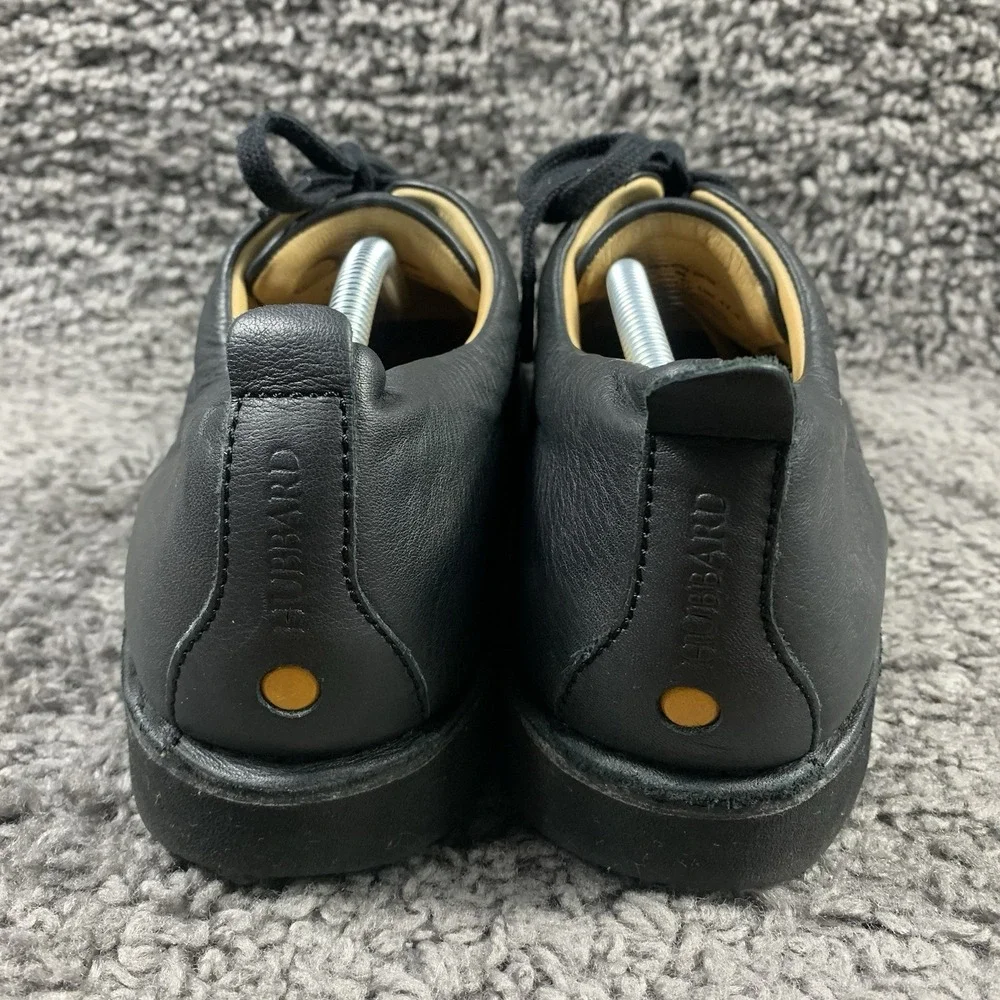 Samuel Hubbard Mens Shoes 12 W Black Leather Casual Comfort M1100